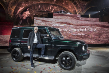 Mercedes-Benz New Year's Reception on the eve of the 2018 North American International Auto Show (NAIAS) with World Premiere of the new Mercedes-Benz G-Class at the Michigan Theater. Dr. Dieter Zetsche, Chairman of the Board of Management of Daimler AG and Head of Mercedes-Benz Cars.