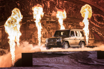 Mercedes-Benz New Year's Reception on the eve of the 2018 North American International Auto Show (NAIAS). World Premiere of the new Mercedes-Benz G-Class.