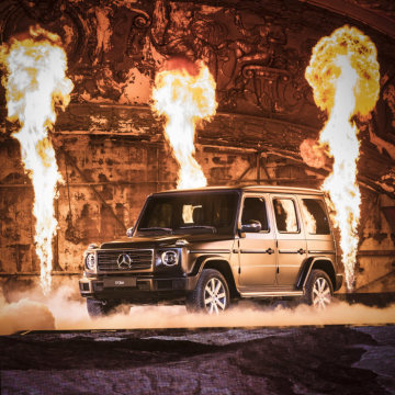 Mercedes-Benz New Year's Reception on the eve of the 2018 North American International Auto Show (NAIAS). World Premiere of the new Mercedes-Benz G-Class.