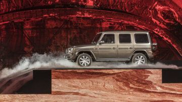 Mercedes-Benz New Year's Reception on the eve of the 2018 North American International Auto Show (NAIAS). World Premiere of the new Mercedes-Benz G-Class.