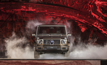 Mercedes-Benz New Year's Reception on the eve of the 2018 North American International Auto Show (NAIAS). World Premiere of the new Mercedes-Benz G-Class.