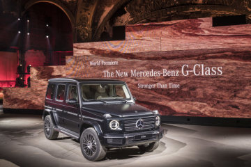 Mercedes-Benz New Year's Reception on the eve of the 2018 North American International Auto Show (NAIAS). World Premiere of the new Mercedes-Benz G-Class.