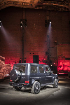 Mercedes-Benz New Year's Reception on the eve of the 2018 North American International Auto Show (NAIAS). World Premiere of the new Mercedes-Benz G-Class.