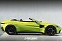 2019 Aston Martin Vantage Volante Rendering Looks Spot On