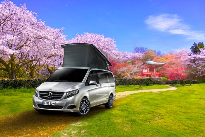 "Kangei Marco Polo HORIZON": Mercedes-Benz recreational vehicle coming to Japan in a right-hand-drive variant