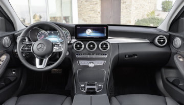 Mercedes-Benz C-Klasse T-Modell Exclusive,Exterieur: mojavesilber,Interieur: Leder magma/espresso // Mercedes-Benz C-Class Estate Exclusive,exterior: mojave silver,interior: leather magma/espresso
