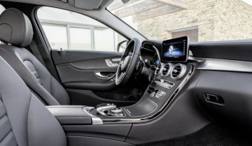 Mercedes-Benz C-Klasse T-Modell Exclusive,Exterieur: mojavesilber,Interieur: Leder magma/espresso // Mercedes-Benz C-Class Estate Exclusive,exterior: mojave silver,interior: leather magma/espresso