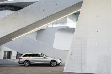 Mercedes-Benz C-Klasse T-Modell Exclusive,Exterieur: mojavesilber,Interieur: Leder magma/espresso // Mercedes-Benz C-Class Estate Exclusive,exterior: mojave silver,interior: leather magma/espresso