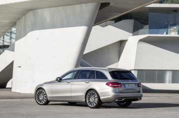 Mercedes-Benz C-Klasse T-Modell Exclusive,Exterieur: mojavesilber,Interieur: Leder magma/espresso // Mercedes-Benz C-Class Estate Exclusive,exterior: mojave silver,interior: leather magma/espresso