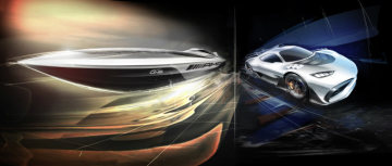 Hot and Cool: Formula 1 Feeling on the water with the Cigarette Racing 515 Project ONE AMG