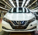 2018 Nissan Leaf production