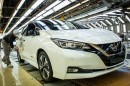 2018 Nissan Leaf production