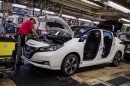 2018 Nissan Leaf production