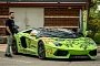 Vandalized Lamborghini Aventador "Cheater" Wrap Is Pure Genius