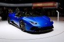 2019 Lamborghini Huracan Performante Spyder live at the 2018 Geneva Motor Show