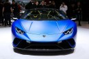 2019 Lamborghini Huracan Performante Spyder live at the 2018 Geneva Motor Show