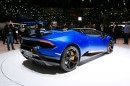 2019 Lamborghini Huracan Performante Spyder live at the 2018 Geneva Motor Show