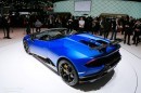 2019 Lamborghini Huracan Performante Spyder live at the 2018 Geneva Motor Show