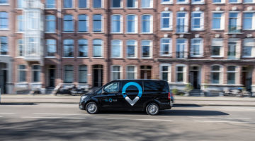  ViaVan launches app-based on-demand ridesharing service in Amsterdam.
