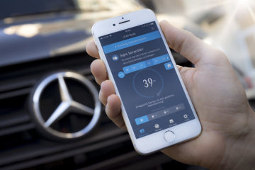 New eVAN Ready app helps customers to decide: For van customers who are not yet convinced whether electric mobility is the right drive system for their business operations, Mercedes Benz Vans now offers the eVAN Ready app. This free smartphone app records real routes driven by a user, analyzes the mobility patterns and compares them with numerous parameters of the eVito, and in the future also the eSprinter.
