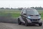 smart fortwo Powered by 1.9 TDI VW Engine Is a Black Smoke Drag Racer