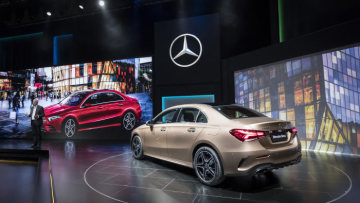 On the eve of Auto China 2018, Mercedes-Benz have presented the A-Class L Sedan, made in China for China. Hubertus Troska, Member of the Board of Daimler AG, responsible for Greater China.