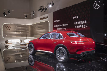 Providing the backdrop for the premiere of the Vision Mercedes-Maybach Ultimate Luxury was the Mercedes-Maybach vernissage at the ENJOY Art Museum. The show car and an exclusive furniture collection based on its design were inspired by influences from the Chinese market and embody the traditional values of the luxury brand.