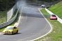 Honda S2000 Has Nurburgring Crash while Chasing Mitsubishi Evo, Damage is Heavy