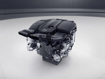 Mercedes-Benz four-cylinder diesel engine OM654