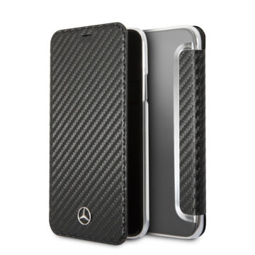 Dynamic Line: carbon book-style case, black