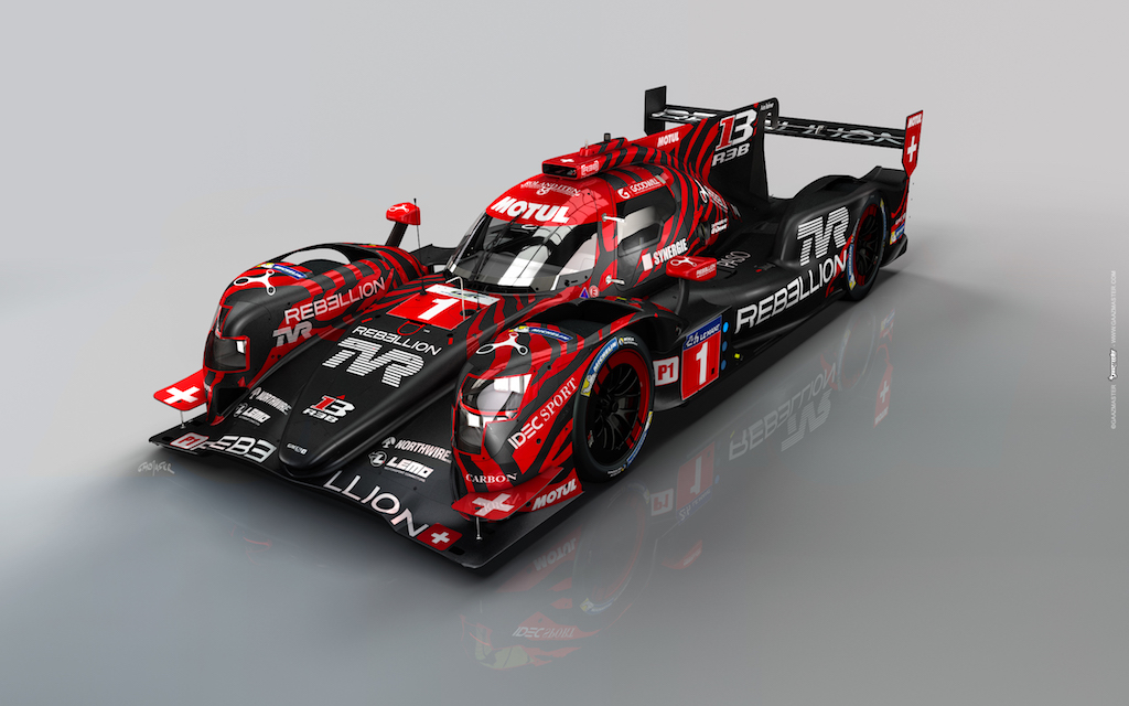 image of Rebellion R13 LMP1 car