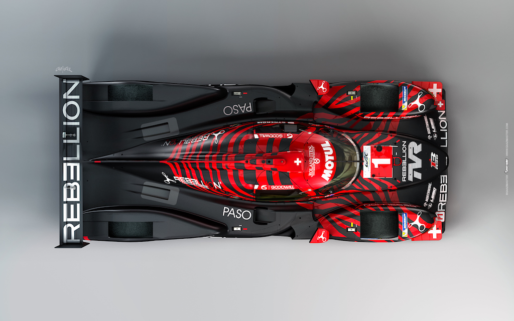 image of Rebellion R13 LMP1 car