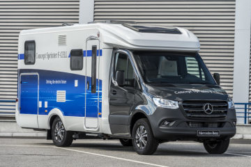 Expansion of the eDrive@VANs strategy with solutions for long journeys - Mercedes-Benz Vans presents Concept Sprinter F-CELL