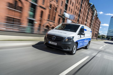 Local zero-emissions mobility: Mercedes Benz eVito fit for urban life