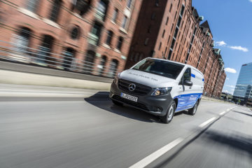 Local zero-emissions mobility: Mercedes Benz eVito fit for urban life