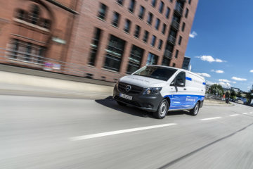 Local zero-emissions mobility: Mercedes Benz eVito fit for urban life