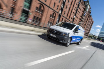 Local zero-emissions mobility: Mercedes Benz eVito fit for urban life