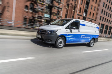Local zero-emissions mobility: Mercedes Benz eVito fit for urban life