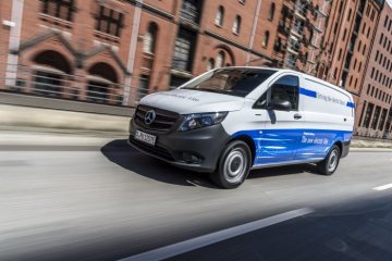 Local zero-emissions mobility: Mercedes Benz eVito fit for urban life