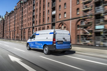 Local zero-emissions mobility: Mercedes Benz eVito fit for urban life
