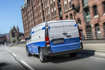 Local zero-emissions mobility: Mercedes Benz eVito fit for urban life