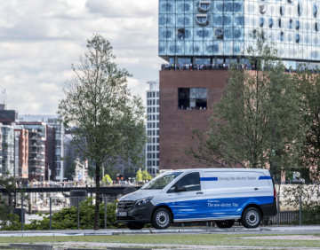 Local zero-emissions mobility: Mercedes Benz eVito fit for urban life