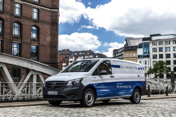 Local zero-emissions mobility: Mercedes Benz eVito fit for urban life