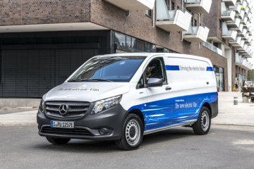 Local zero-emissions mobility: Mercedes Benz eVito fit for urban life