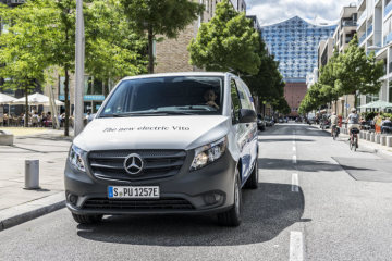 Local zero-emissions mobility: Mercedes Benz eVito fit for urban life