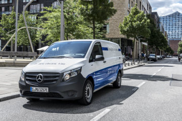 Local zero-emissions mobility: Mercedes Benz eVito fit for urban life