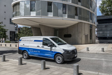 Local zero-emissions mobility: Mercedes Benz eVito fit for urban life