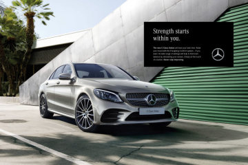 Start of the international marketing campaign fort he new C-Class – „Never stop improving”: there’s no stopping the best. The new C-Class Saloon