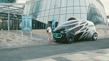 Mercedes-Benz Vision URBANETIC people-mover module