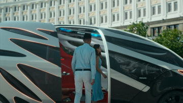 Mercedes-Benz Vision URBANETIC people-mover module